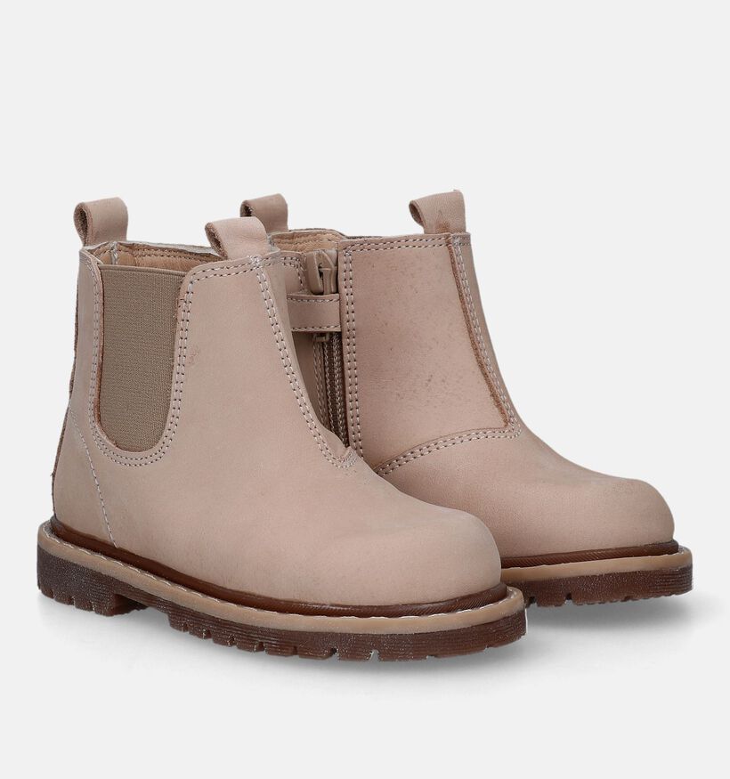 Milo & Mila Boots pour bébé en Beige pour filles, garçons (332094) - pour semelles orthopédiques