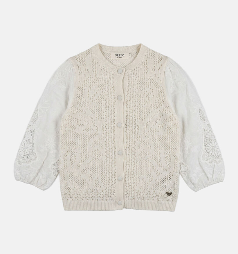 Orfeo Mila Witte Cardigan voor dames (371935)