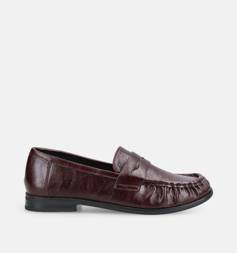 Laurent David Chaussures plates en Bordeaux pour femmes (380713)