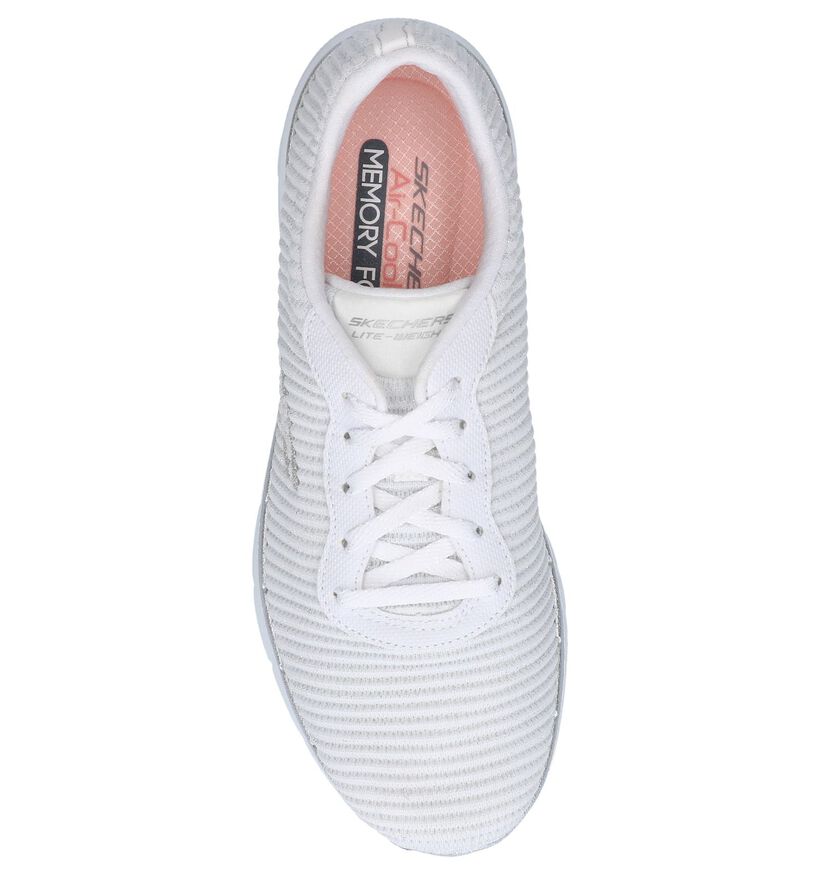 Skechers Flex Appeal 3.0 Baskets en Blanc en textile (273387)