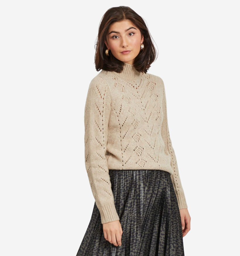 Vila Pull en Beige (284154)