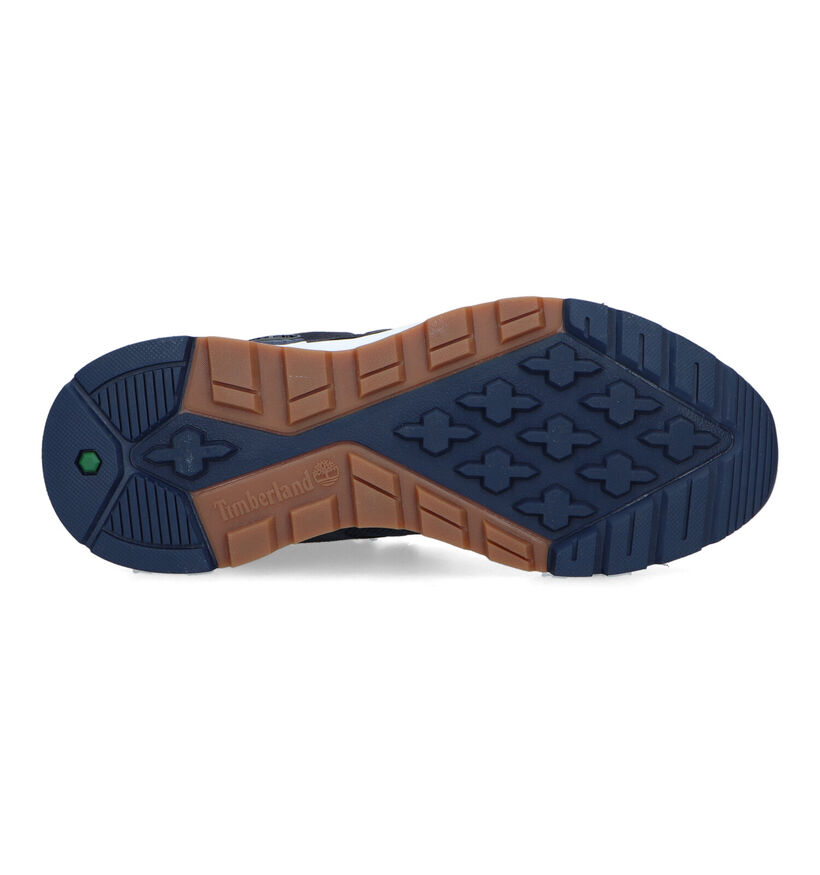 Timberland Sprint Trekker Blauwe Veterschoenen in stof (320291)