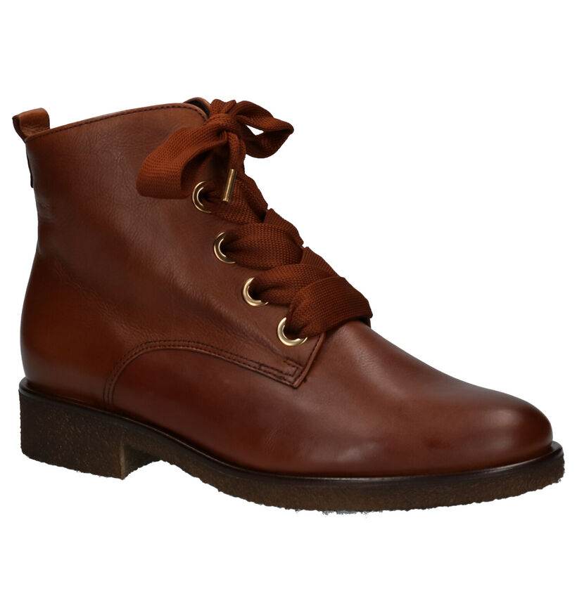 Gabor Bottines en Cognac en cuir (260240)