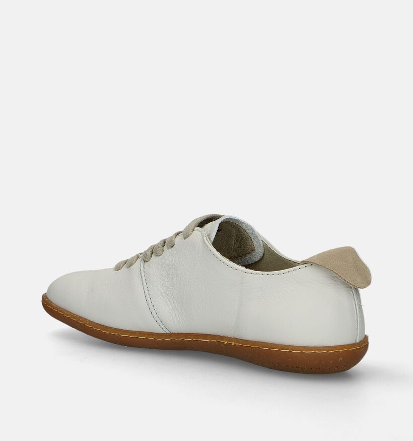 El Naturalista El Viajero Chaussures &agrave; lacets en Vert pour femmes (372212) - pour semelles orthop&eacute;diques