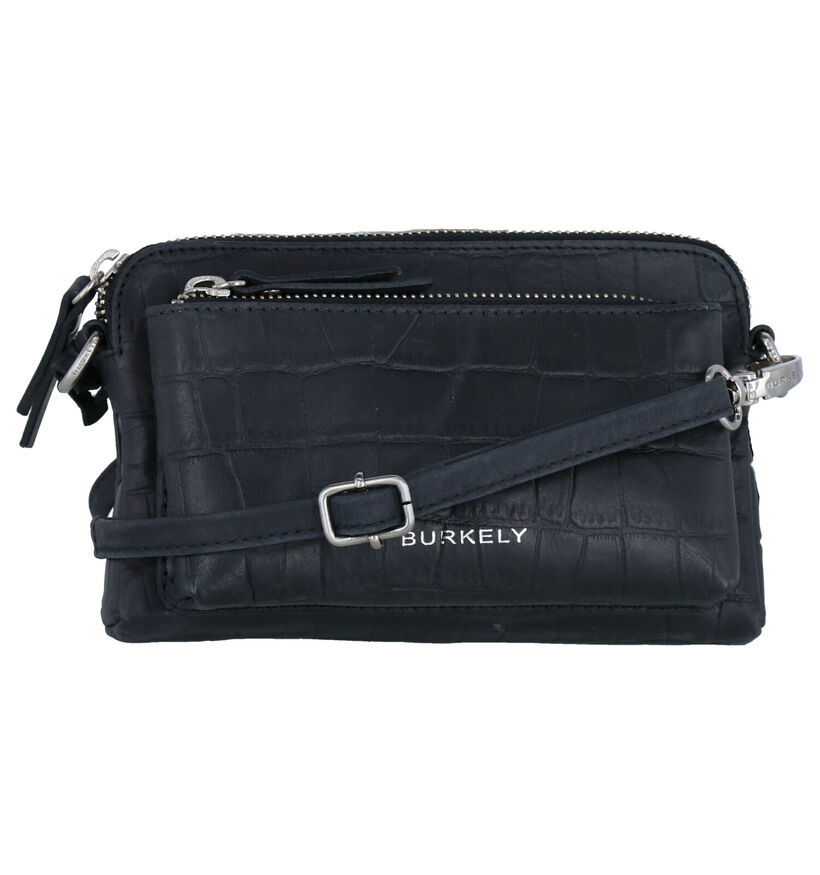 Burkely Croco Caia Kaki Crossbody Tas in leer (297522)