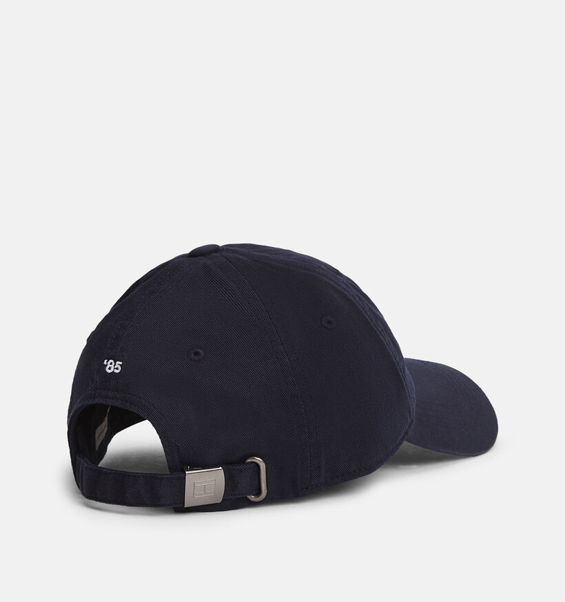 Tommy Hilfiger The Flag Soft 6 Panel Donkerblauwe Pet voor dames, heren (375205)