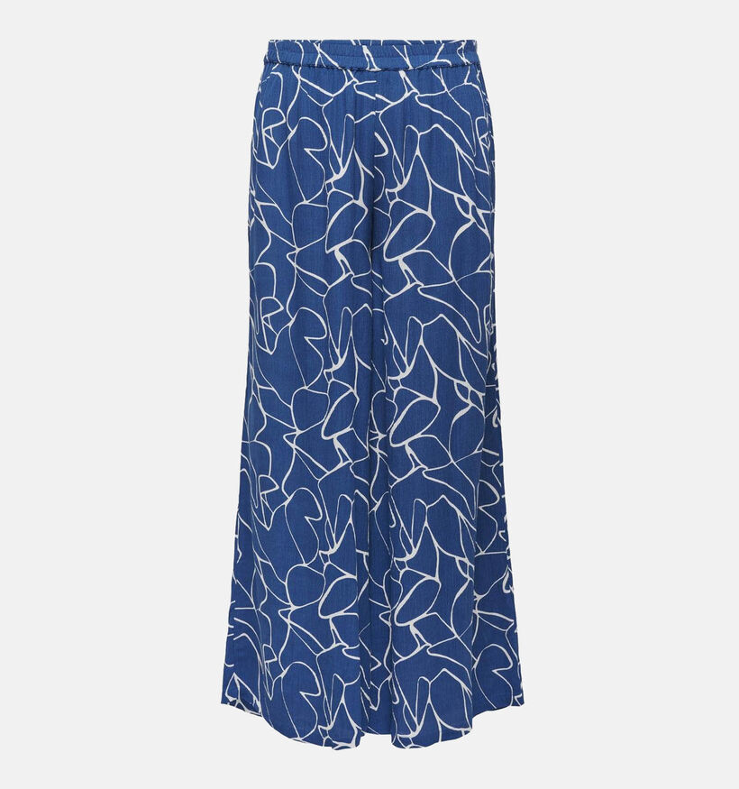 ONLY Carmakoma Elicia Blauwe Wijde broek voor dames (348042)