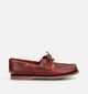 Timberland Classic Chaussures bateau en Brun fonc&eacute; pour hommes (369219)