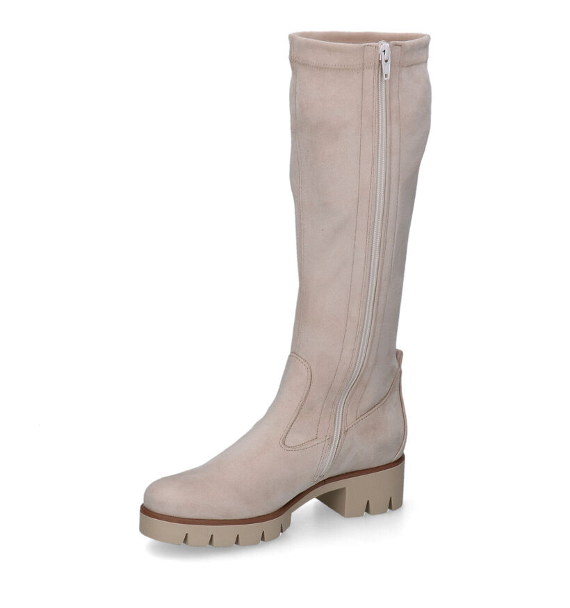 Gabor Best Fitting Bottes en Beige en textile (315328)