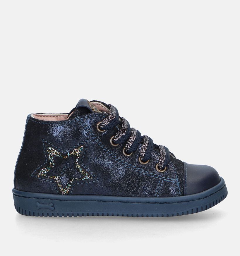 STONES and BONES Sira Blauwe Babyschoenen voor meisjes (329461) - geschikt voor steunzolen