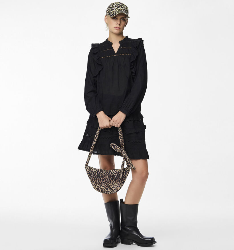 Pieces Amanda Bruine Crossbody tas voor dames (350993)