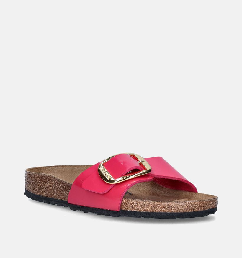Birkenstock Madrid Big Buckle Nu-pieds en Fuchsia pour femmes (343938)