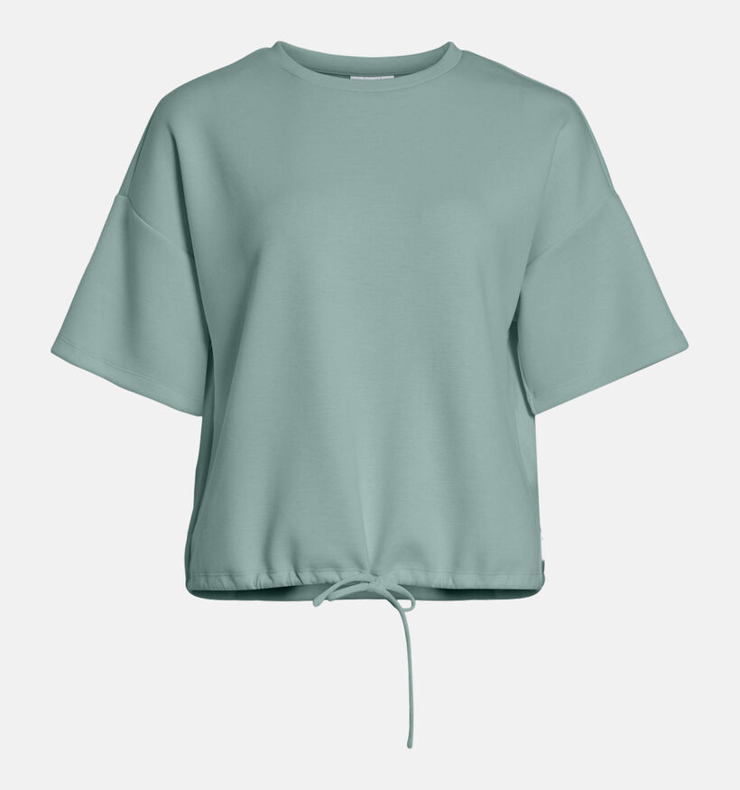 Vila Sandy 2/4 Sweat Top T-shirt en Vert pour femmes (374293)