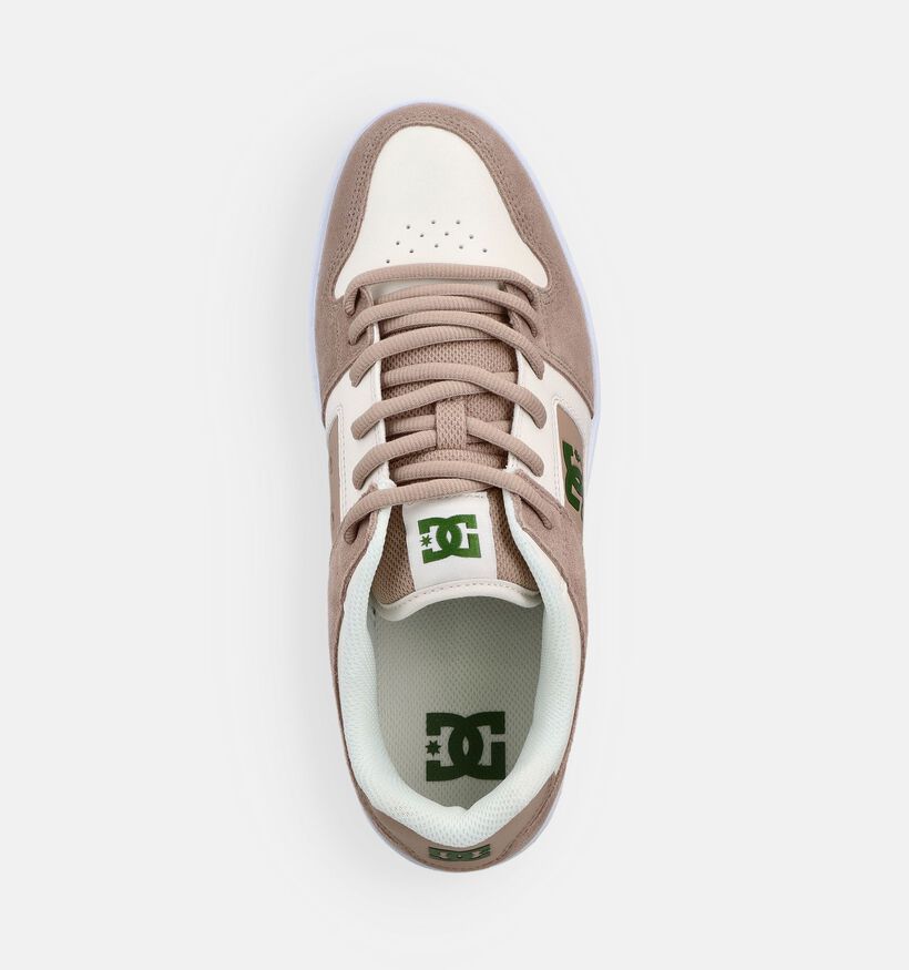 DC Shoes Manteca 4 Baskets en Beige/Taupe pour hommes (373344) - pour semelles orthop&eacute;diques