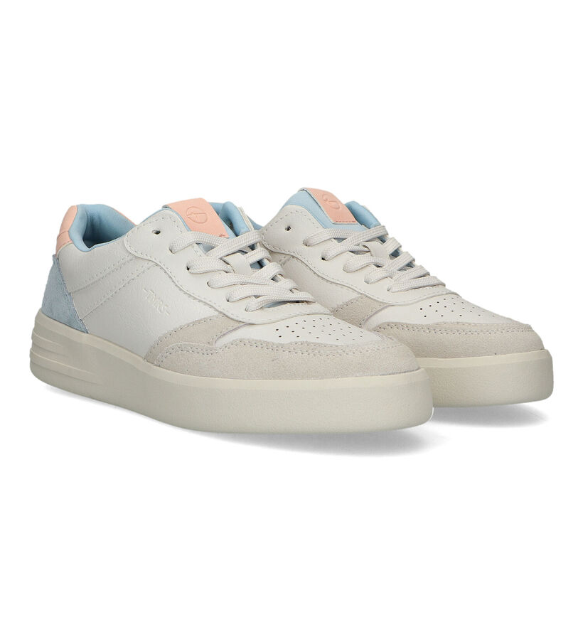 Tamaris Baskets casual en Écru en simili cuir (320547)