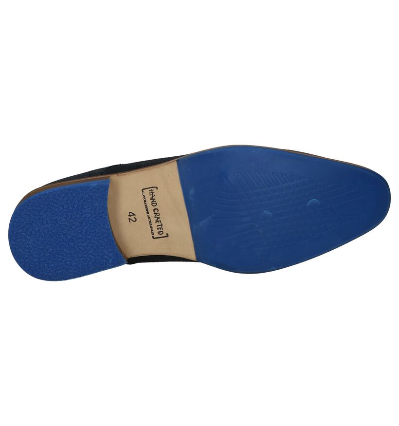 Bullboxer Chaussures habillées en Bleu foncé en nubuck (210406)