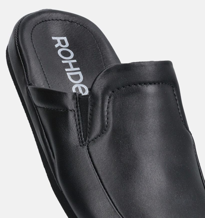 Zwarte Rohde Pantoffels voor heren (250739)