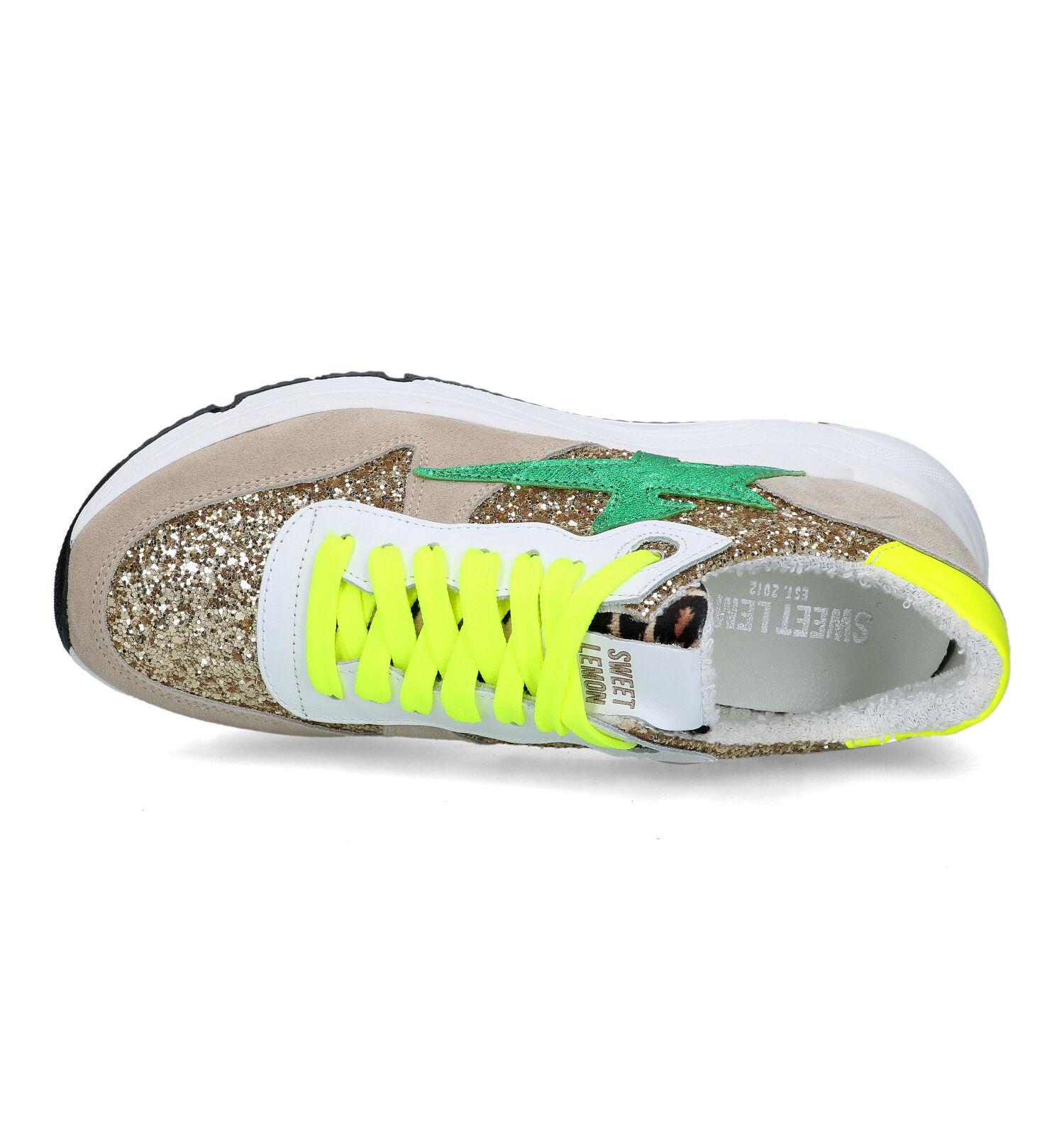 Sweet Lemon Blandina Baskets en Or Femmes Baskets en ligne sur TORFS.BE