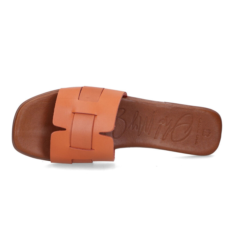 Oh My Sandals Oranje Slippers voor dames (334639)