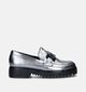 Gabor OptiFit Mocassins en Argent pour femmes (347060) - pour semelles orthopédiques