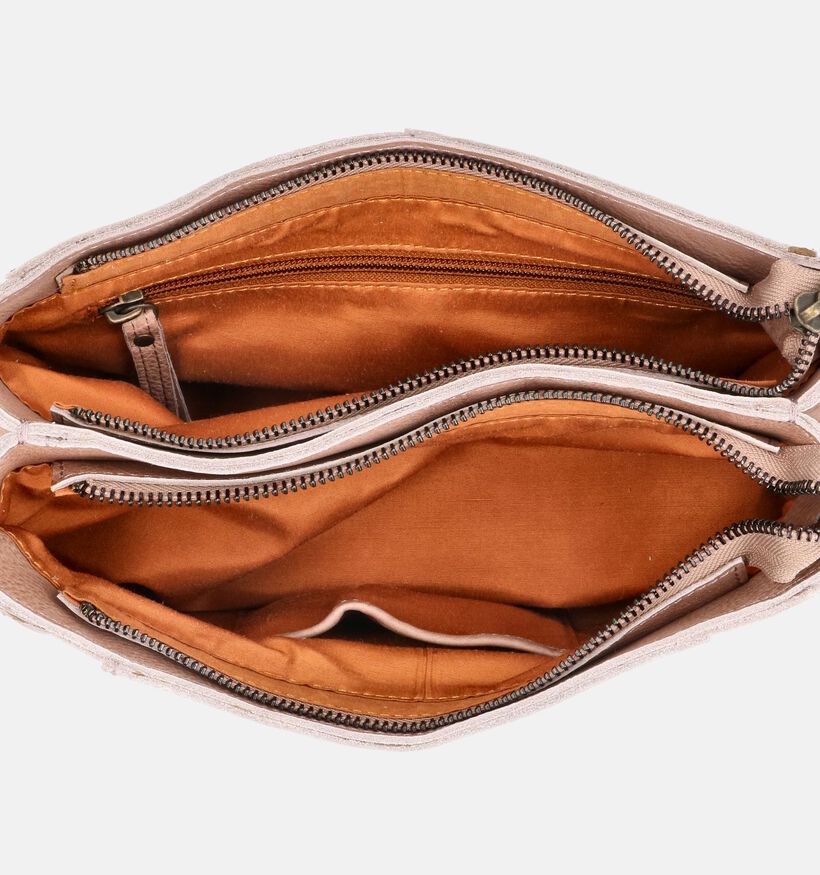 Bear Design Taupe Crossbody voor dames (375775)