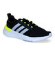 adidas Racer Zwarte Sneakers voor jongens (308053) - geschikt voor steunzolen