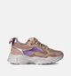 Vingino Taupe Sneakers voor meisjes (357511) - geschikt voor steunzolen