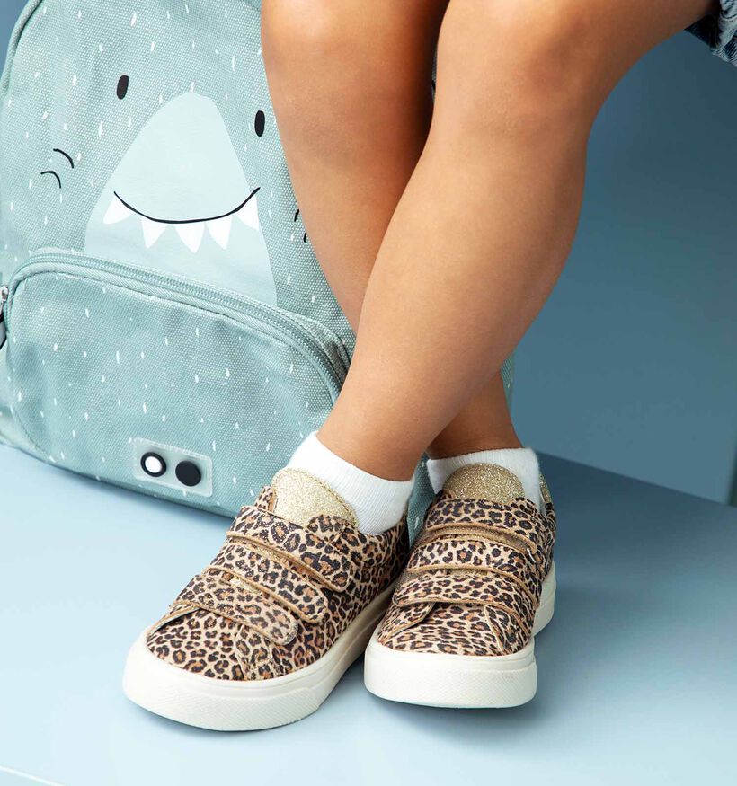 Bopy Simbadorf Bruine Velcroschoenen voor meisjes (355460)