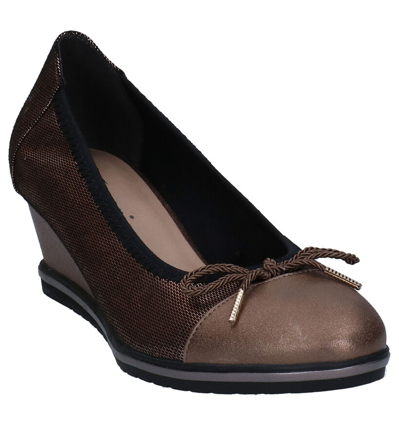 Tamaris TOUCH it Bronzen Pumps in kunstleer (280733)