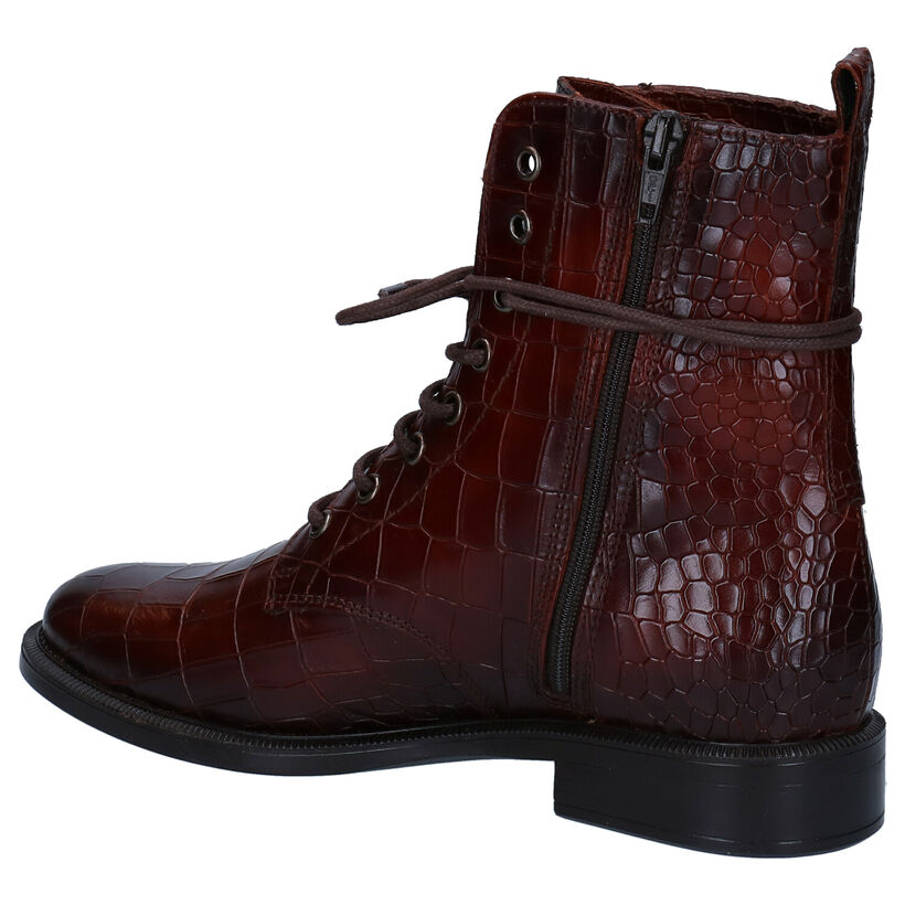 Hampton Bays Sonia Bottines en Cognac pour femmes (295763)