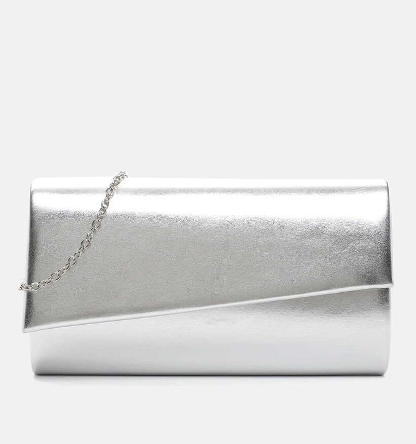 Tamaris Amalia Zilveren Clutch met riem voor dames (355114)