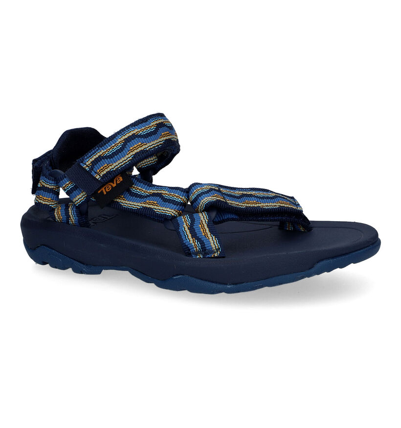 Teva Hurricane Blauwe Sandalen in stof (322026)