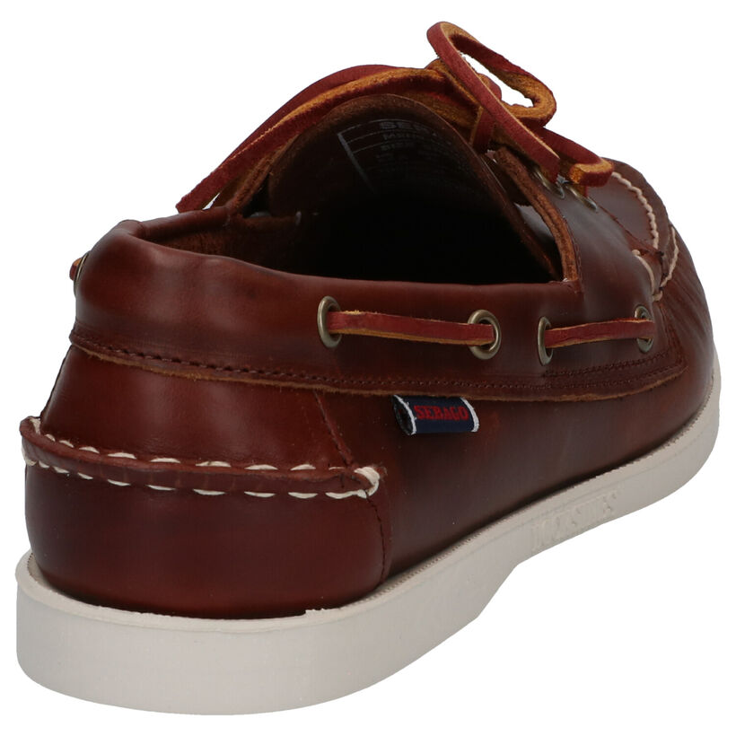 Sebago Dockside Chaussures bateau en Brun pour hommes (336831)