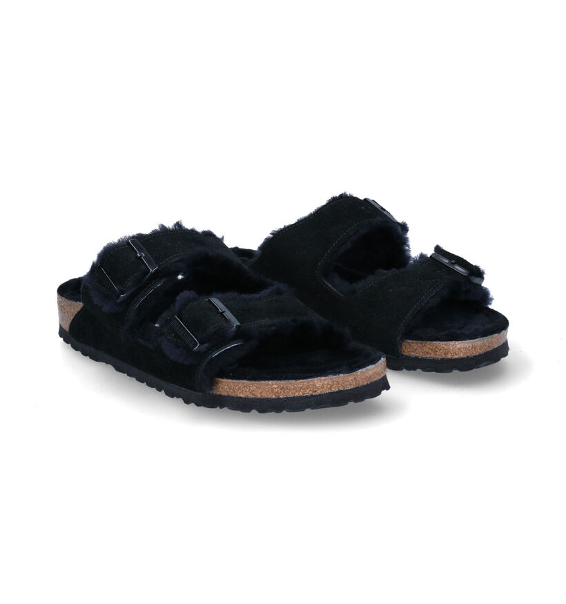 Birkenstock Arizona Nu-pieds en Gris pour hommes (330622)