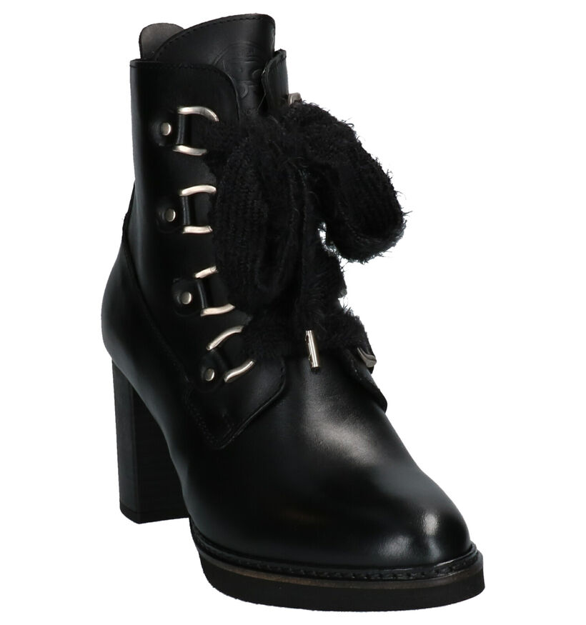 River Woods Sandy Bottillons en Noir en cuir (260300)