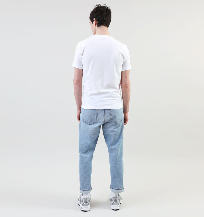 New Balance Wit T-shirt voor heren (354003)