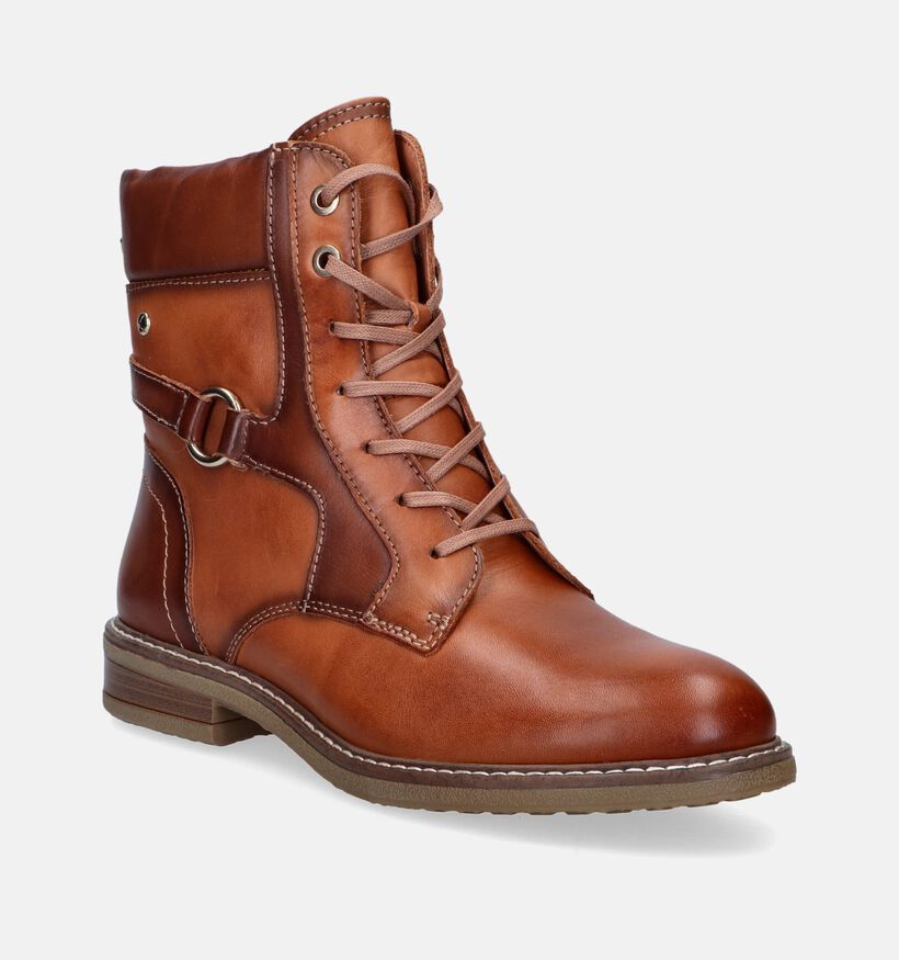 Pikolinis Aldaya Bottines en Cognac pour femmes (346178) - pour semelles orthopédiques