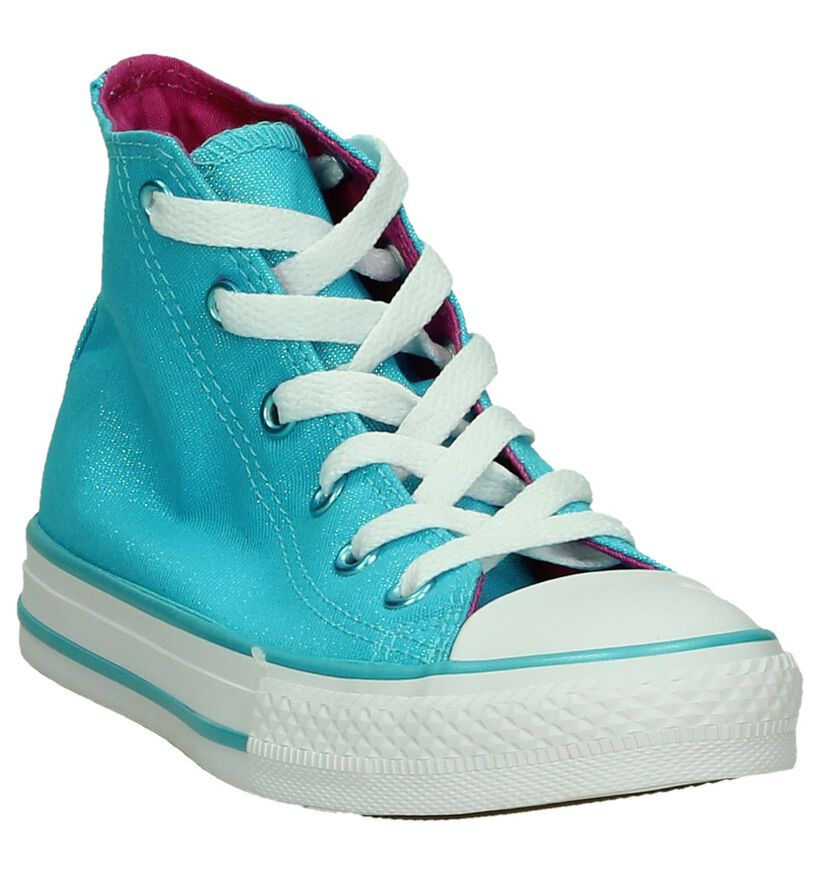 Converse Chuck Taylor AS Witte Hoge Sneakers in stof (286162)