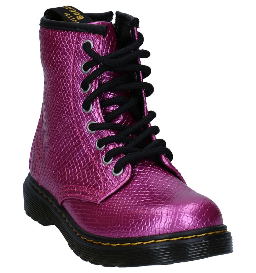 Dr. Martens 1460 Boots en Noir pour filles (343767)