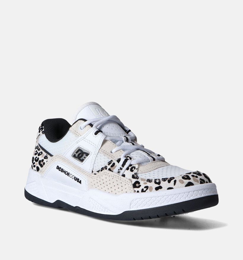 DC Shoes Construct Witte Skate sneakers voor dames (350830) - geschikt voor steunzolen