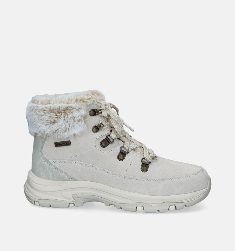 Skechers Trego Bottines en Blanc pour femmes (345179)