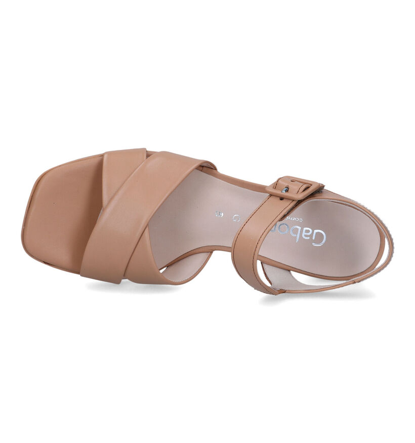 Gabor Comfort Sandales en Naturel pour femmes (323293)