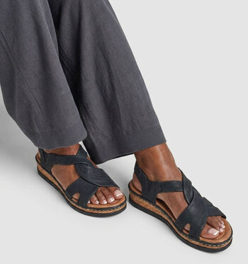 Rieker Sandalen Zwart