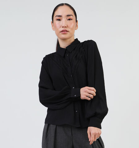 JDY Blouses Zwart/Bruin