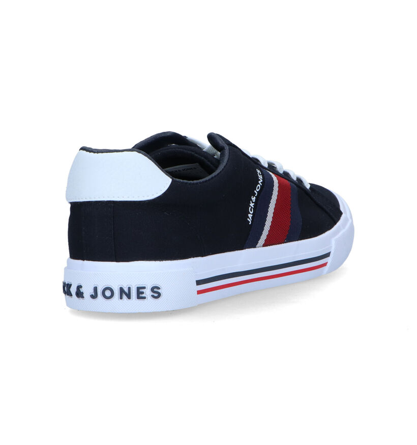 Jack & Jones Gorgan Canvas Blauwe Sneakers voor heren (321101)