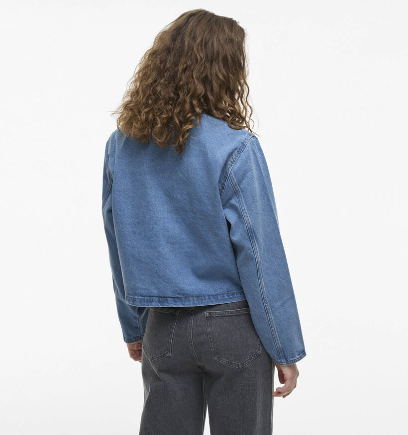 Vila Reba Veste en jeans en Bleu pour femmes (351736)