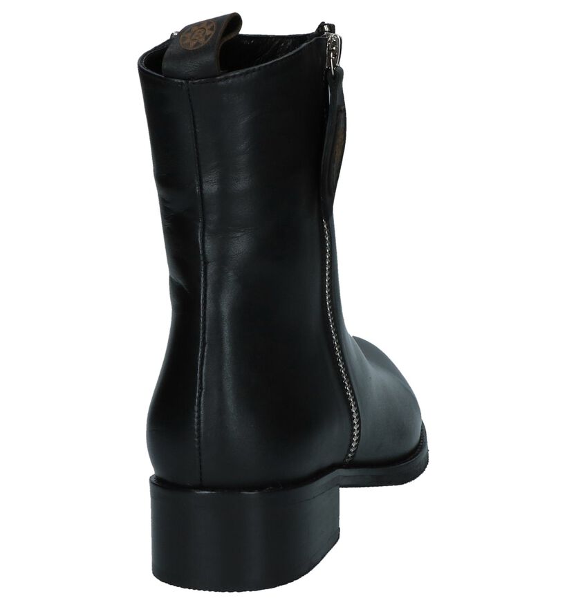 Baboos Boots Zwart in leer (235325)