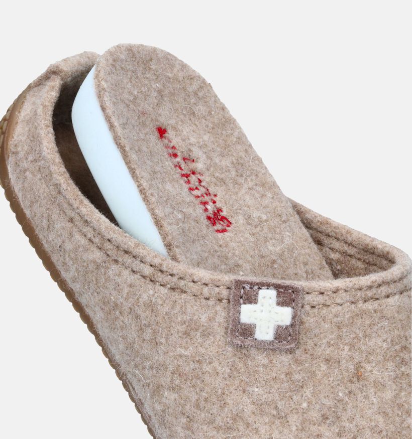 Living Kitzbühel Pantoufles pour semelles orthopédiques en Beige pour femmes (348784) - pour semelles orthopédiques