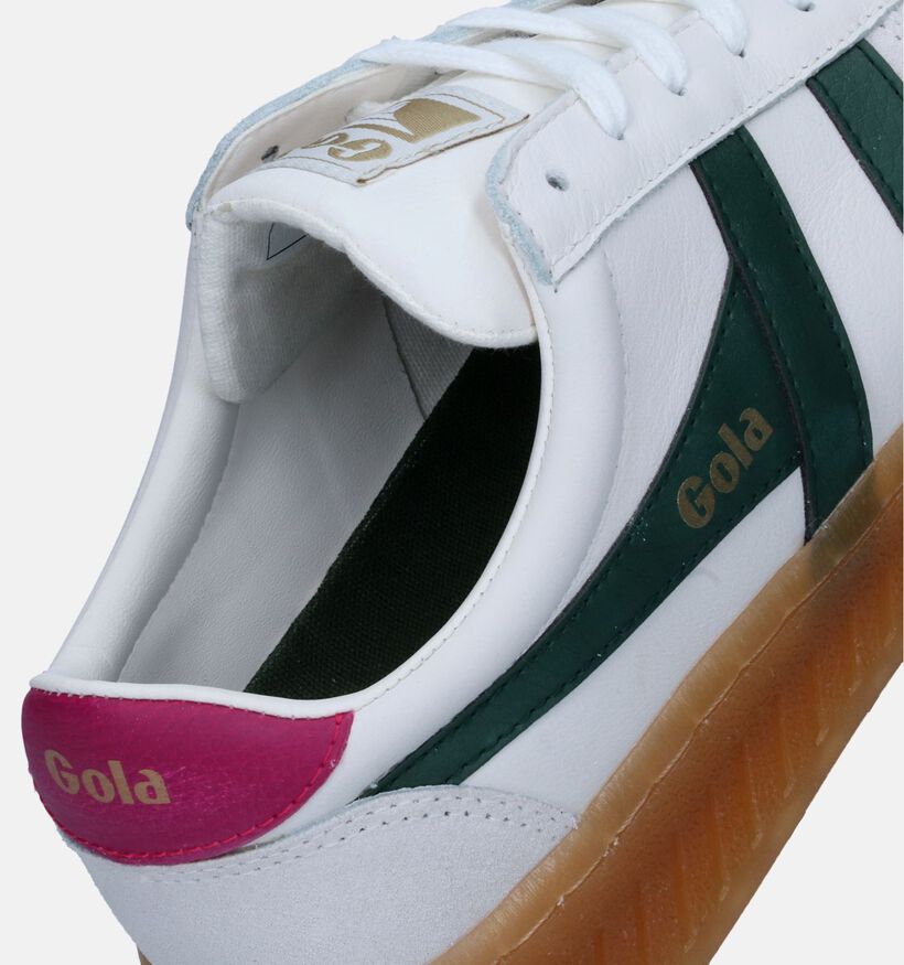 Gola Grandslam Elite Witte Sneakers voor dames (336887) - geschikt voor steunzolen