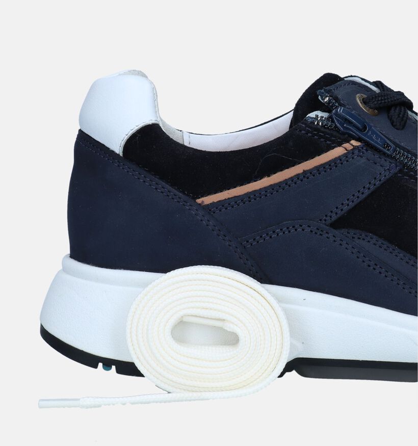 Xsensible Zurich Chaussures à lacets en Bleu pour hommes (342299) - pour semelles orthopédiques